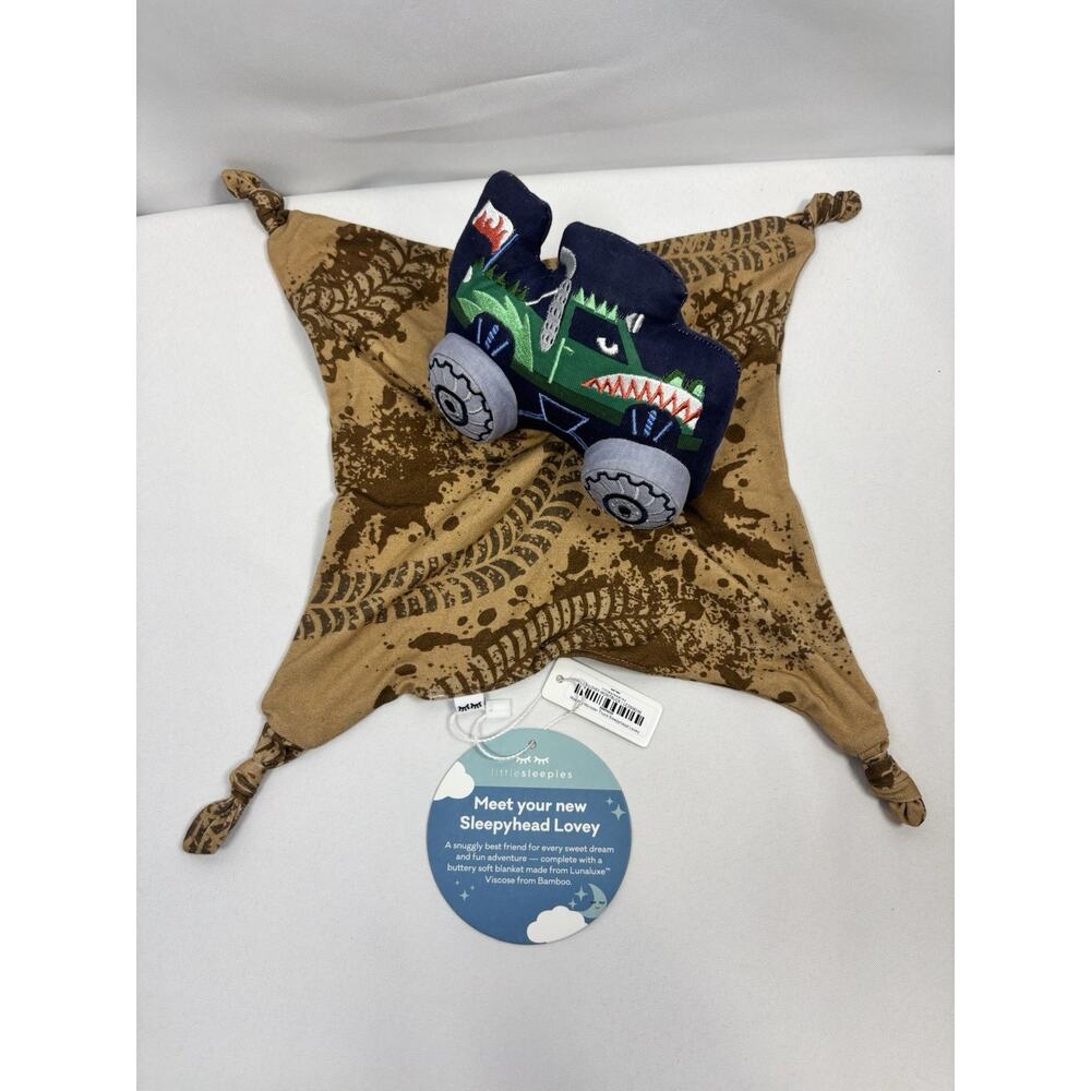 Little Sleepies • Max the Monster Truck Sleepyhead Lovey Plush Truck
